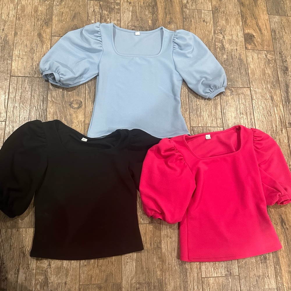 3 women’s shirts
